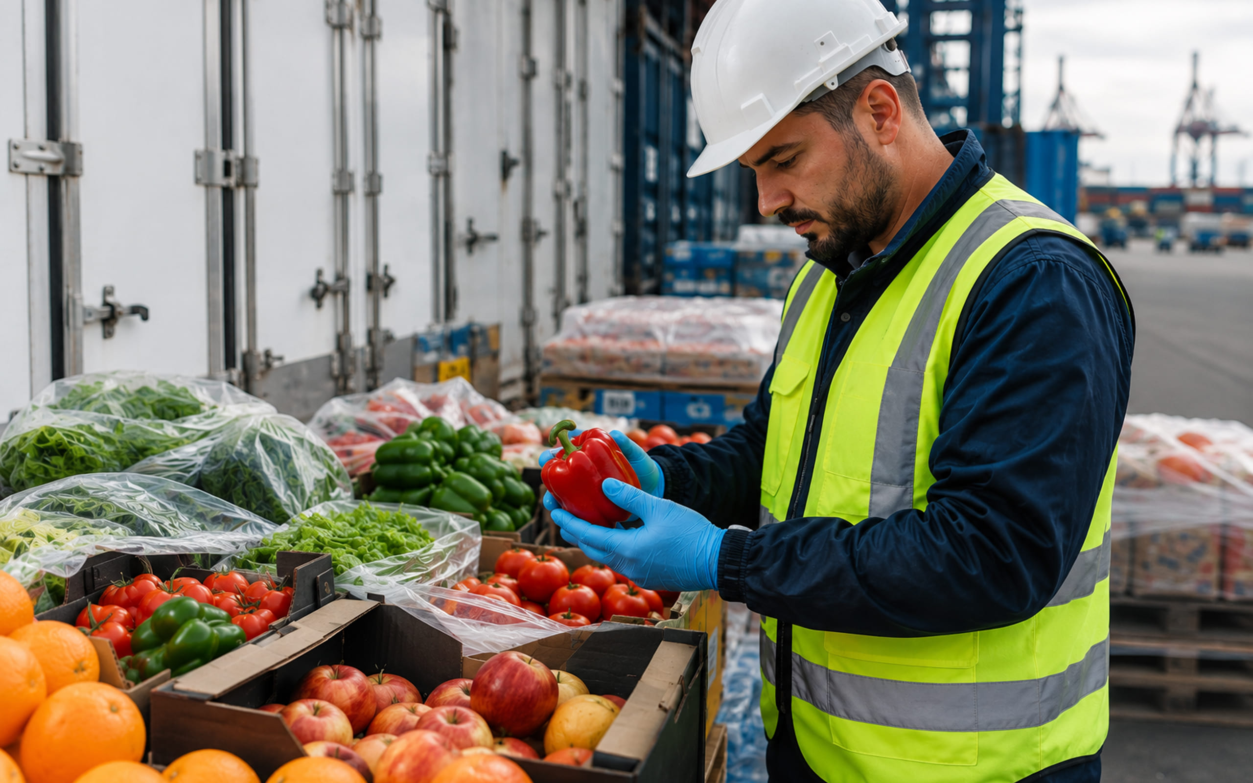 Preverjamo, kaj je v tovoru in v kak&scaron;nem je stanju.
